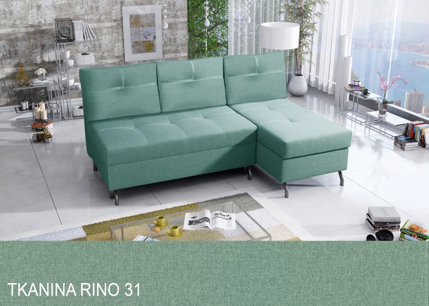 Produktové foto Rozkládací sedací souprava STRAKOŠ TOP 20 s úložným prostorem, rozkládací na spaní