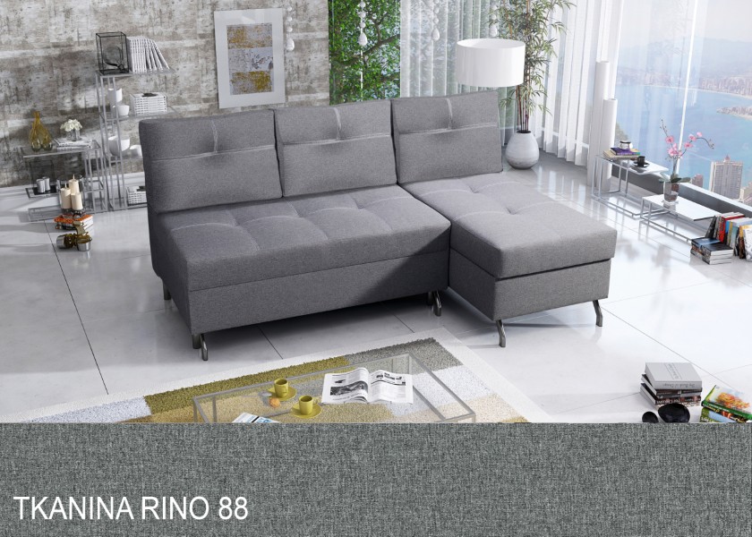 Produktové foto Rozkládací sedací souprava STRAKOŠ TOP 20 s úložným prostorem, rozkládací na spaní