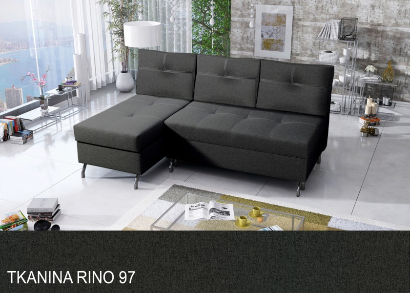 Produktové foto Rozkládací sedací souprava STRAKOŠ TOP 20 s úložným prostorem, rozkládací na spaní