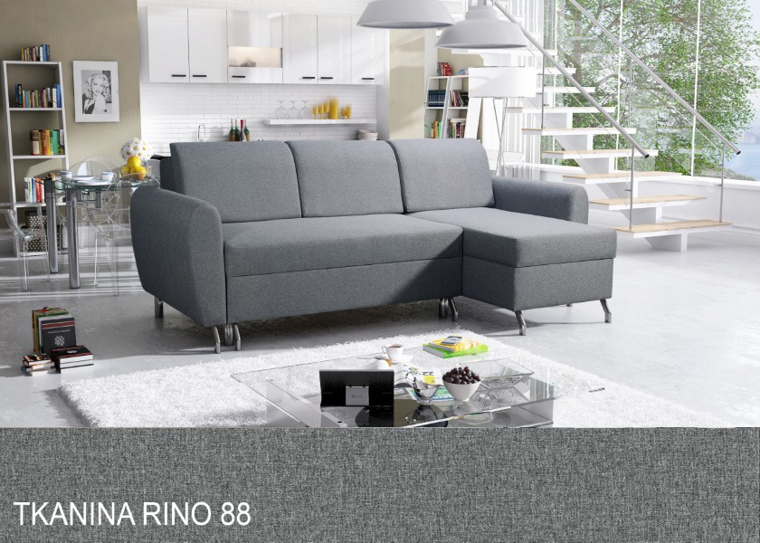 Produktové foto Rozkládací sedací souprava STRAKOŠ TOP 26 s úložným prostorem, rozkládací na spaní