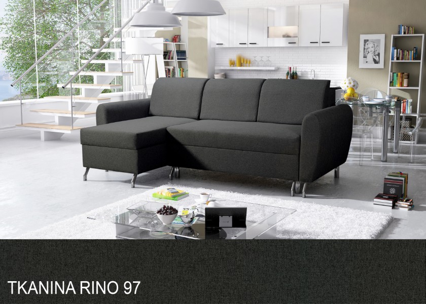 Produktové foto Rozkládací sedací souprava STRAKOŠ TOP 26 s úložným prostorem, rozkládací na spaní