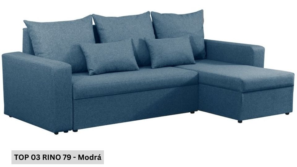 Produktové foto Rozkládací sedací souprava STRAKOŠ TOP 3 s úložným prostorem, rozkládací na spaní