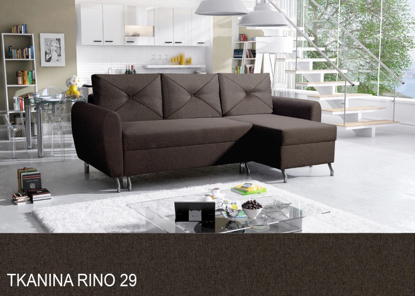 Produktové foto Rozkládací sedací souprava STRAKOŠ TOP 32 s úložným prostorem, rozkládací na spaní