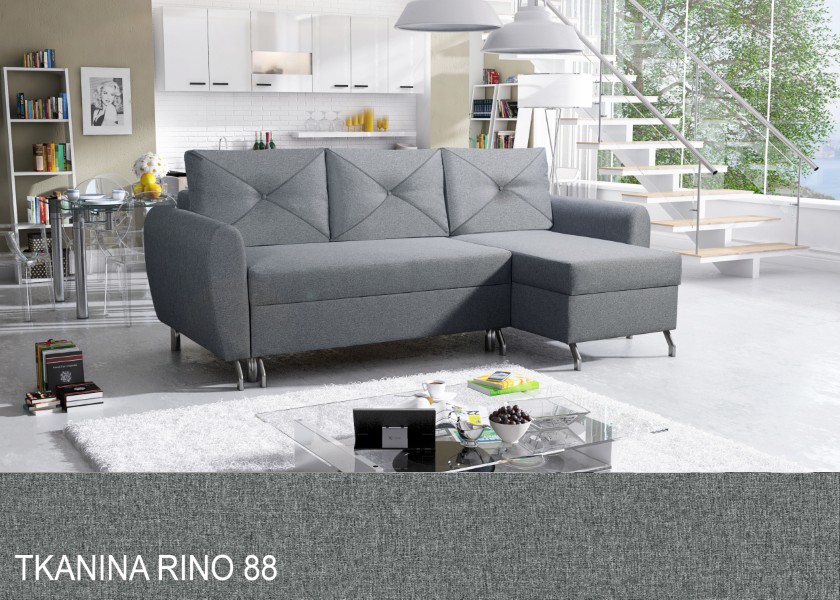 Produktové foto Rozkládací sedací souprava STRAKOŠ TOP 32 s úložným prostorem, rozkládací na spaní