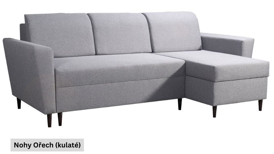 Produktové foto Rozkládací sedací souprava STRAKOŠ TOP 38 s úložným prostorem, rozkládací na spaní