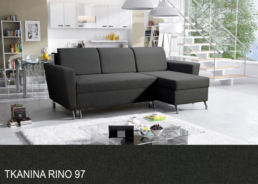 Produktové foto Rozkládací sedací souprava STRAKOŠ TOP 38 s úložným prostorem, rozkládací na spaní