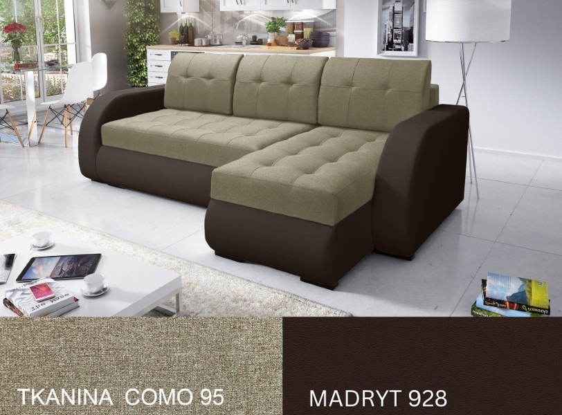 Produktové foto Rozkládací sedací souprava STRAKOŠ TOP 4 s úložným prostorem, rozkládací na spaní