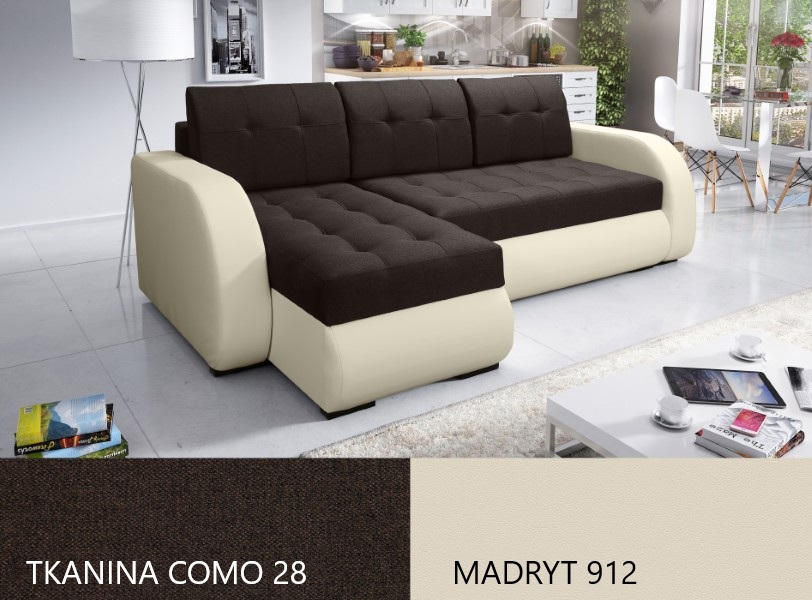 Produktové foto Rozkládací sedací souprava STRAKOŠ TOP 4 s úložným prostorem, rozkládací na spaní