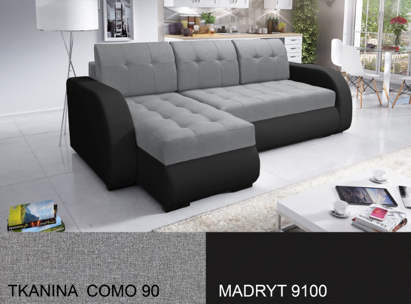 Produktové foto Rozkládací sedací souprava STRAKOŠ TOP 4 s úložným prostorem, rozkládací na spaní