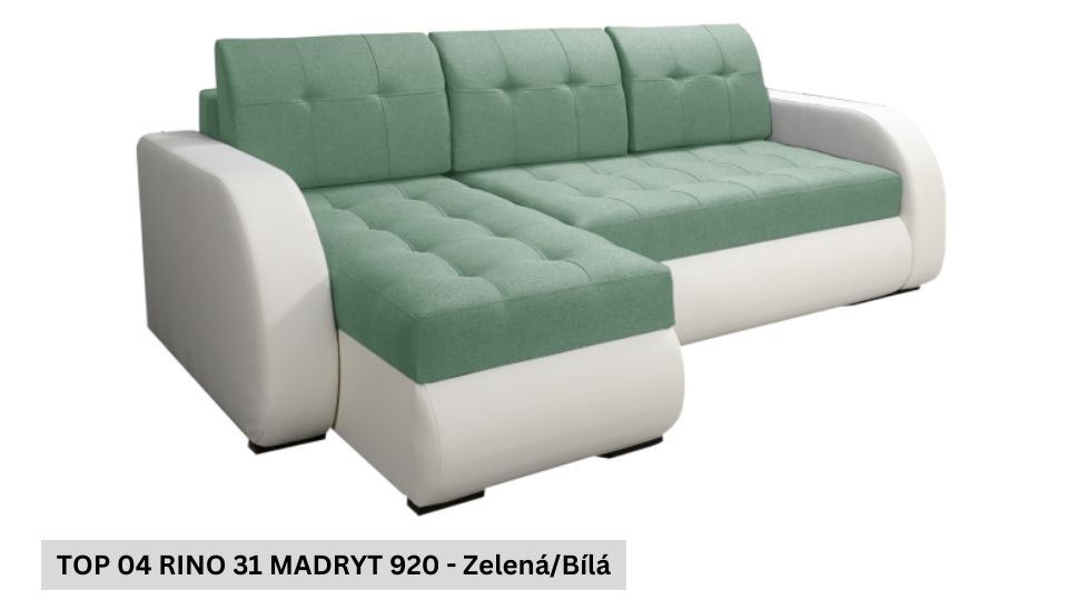 Produktové foto Rozkládací sedací souprava STRAKOŠ TOP 4 s úložným prostorem, rozkládací na spaní