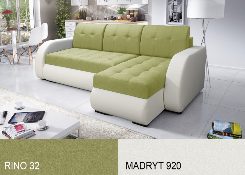 Produktové foto Rozkládací sedací souprava STRAKOŠ TOP 4 s úložným prostorem, rozkládací na spaní