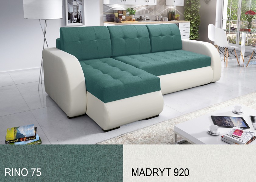 Produktové foto Rozkládací sedací souprava STRAKOŠ TOP 4 s úložným prostorem, rozkládací na spaní