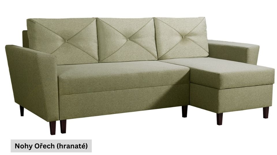 Produktové foto Rozkládací sedací souprava STRAKOŠ TOP 44 s úložným prostorem, rozkládací na spaní