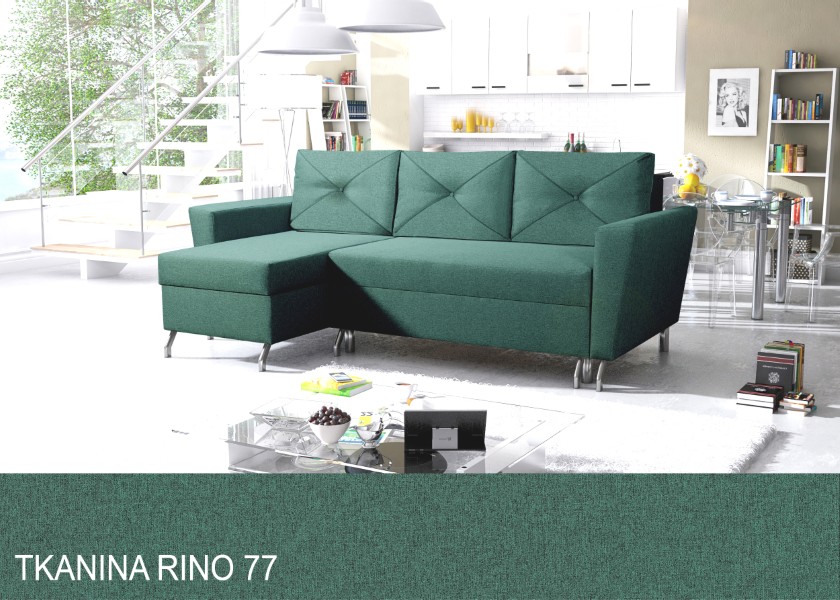 Produktové foto Rozkládací sedací souprava STRAKOŠ TOP 44 s úložným prostorem, rozkládací na spaní