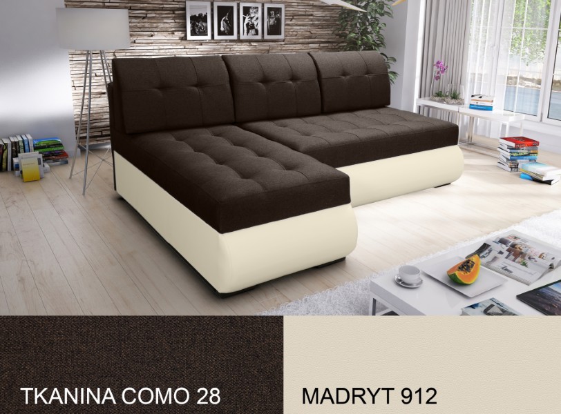 Produktové foto Rozkládací sedací souprava STRAKOŠ TOP 5 s úložným prostorem, rozkládací na spaní