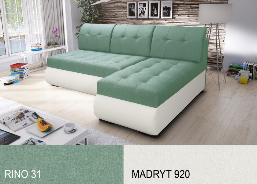 Produktové foto Rozkládací sedací souprava STRAKOŠ TOP 5 s úložným prostorem, rozkládací na spaní