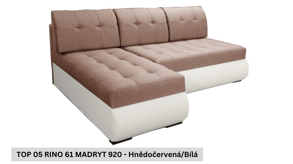 Produktové foto Rozkládací sedací souprava STRAKOŠ TOP 5 s úložným prostorem, rozkládací na spaní