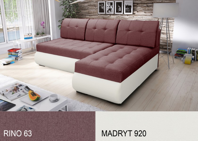 Produktové foto Rozkládací sedací souprava STRAKOŠ TOP 5 s úložným prostorem, rozkládací na spaní