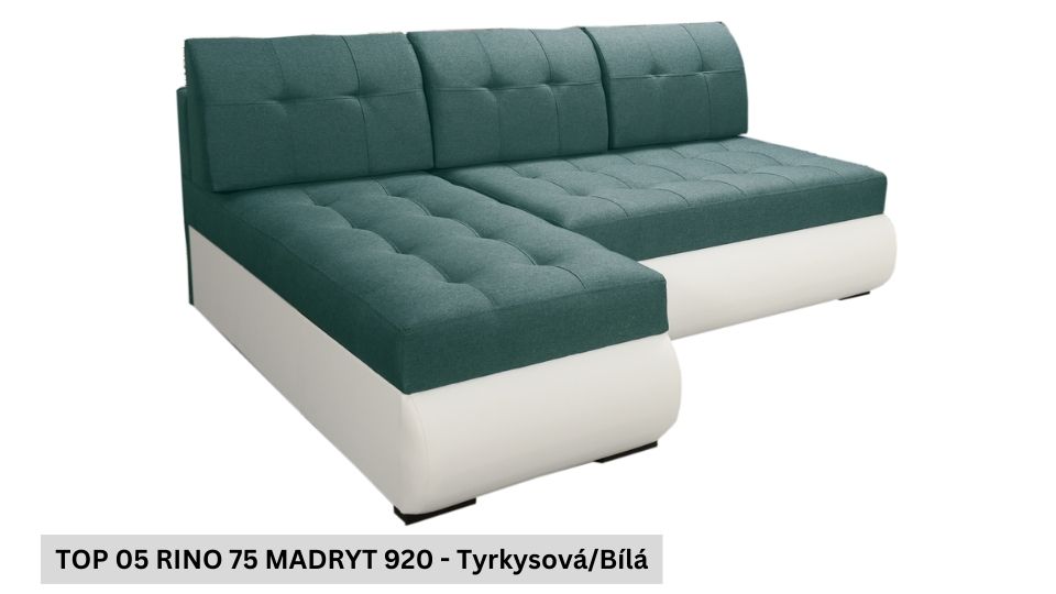 Produktové foto Rozkládací sedací souprava STRAKOŠ TOP 5 s úložným prostorem, rozkládací na spaní