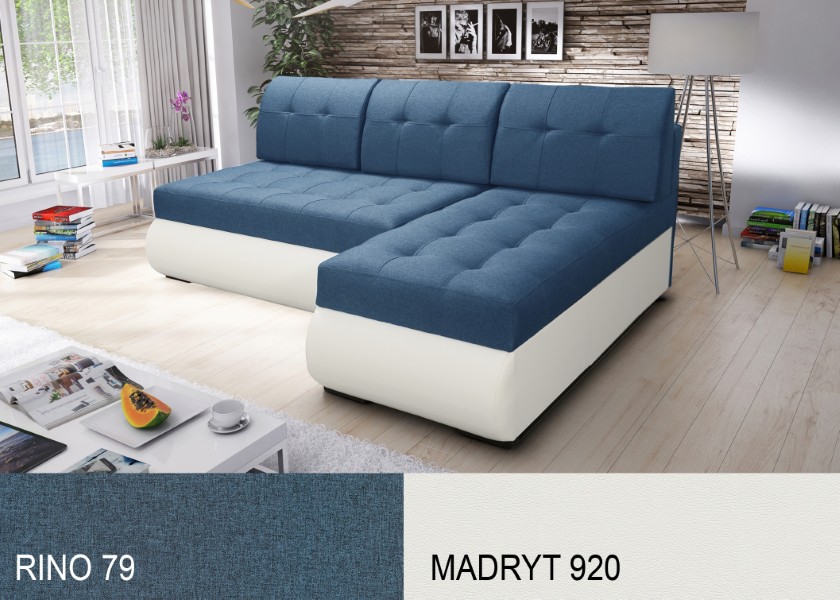 Produktové foto Rozkládací sedací souprava STRAKOŠ TOP 5 s úložným prostorem, rozkládací na spaní