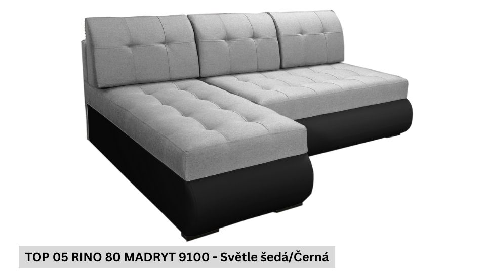Rozkládací sedací souprava STRAKOŠ TOP 5 s úložným prostorem, rozkládací na spaní