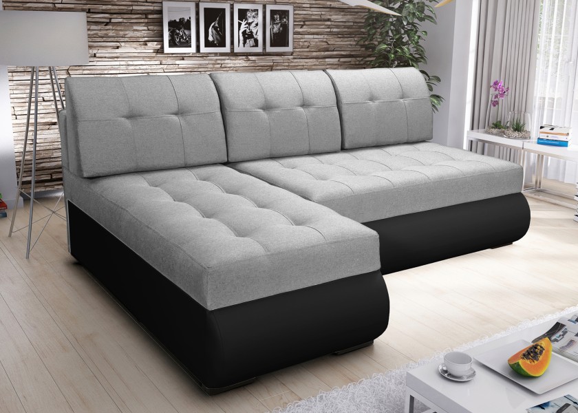 Produktové foto Rozkládací sedací souprava STRAKOŠ TOP 5 s úložným prostorem, rozkládací na spaní