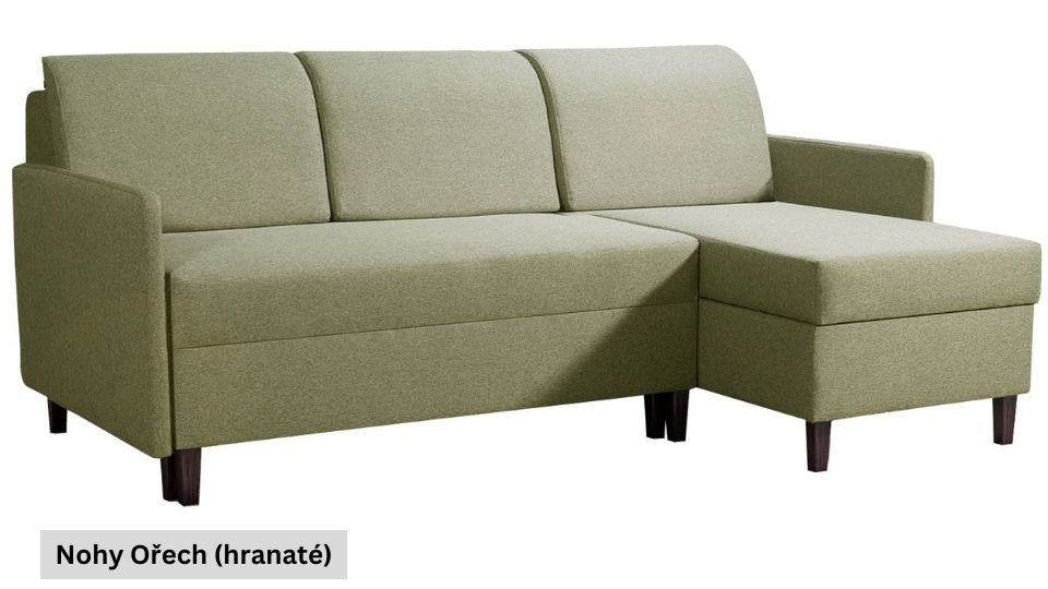 Produktové foto Rozkládací sedací souprava STRAKOŠ TOP 56 s úložným prostorem, rozkládací na spaní