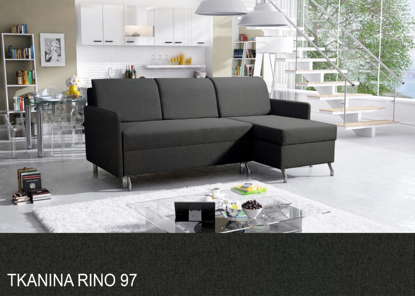 Produktové foto Rozkládací sedací souprava STRAKOŠ TOP 56 s úložným prostorem, rozkládací na spaní