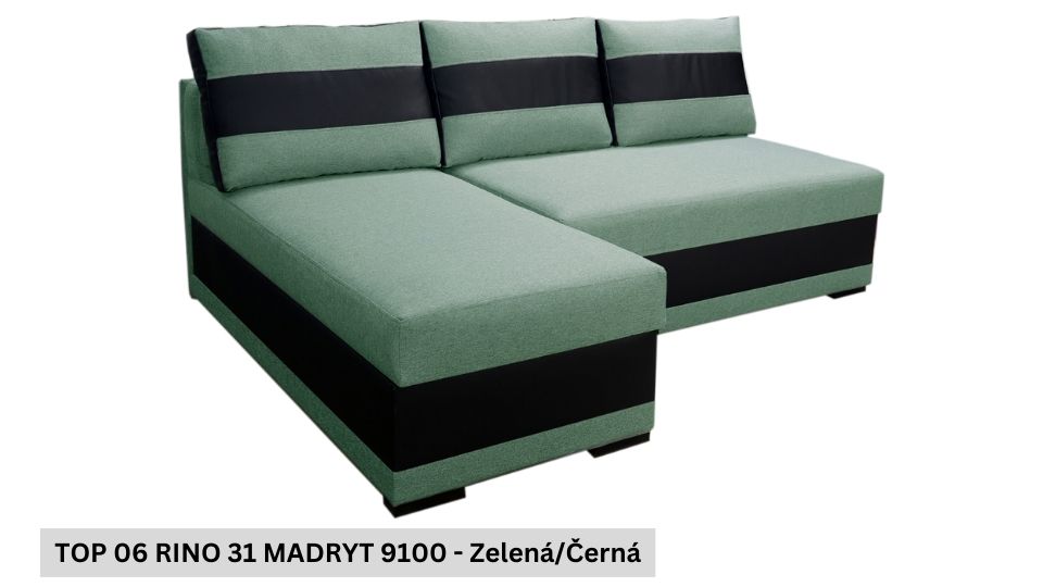 Produktové foto Rozkládací sedací souprava STRAKOŠ TOP 6 s úložným prostorem, rozkládací na spaní