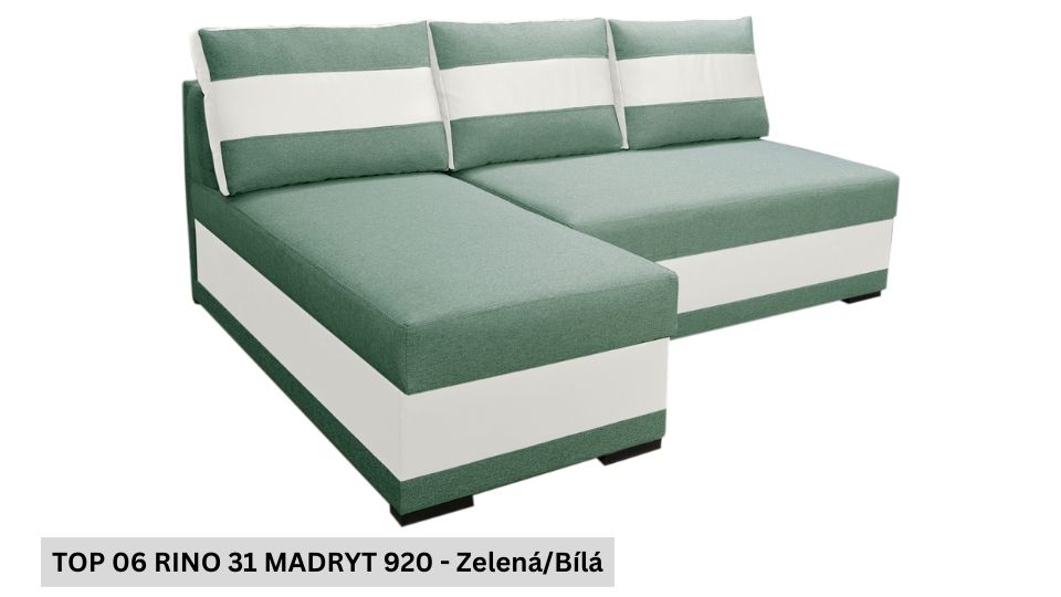 Produktové foto Rozkládací sedací souprava STRAKOŠ TOP 6 s úložným prostorem, rozkládací na spaní