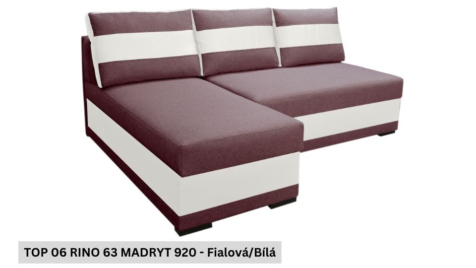 Produktové foto Rozkládací sedací souprava STRAKOŠ TOP 6 s úložným prostorem, rozkládací na spaní