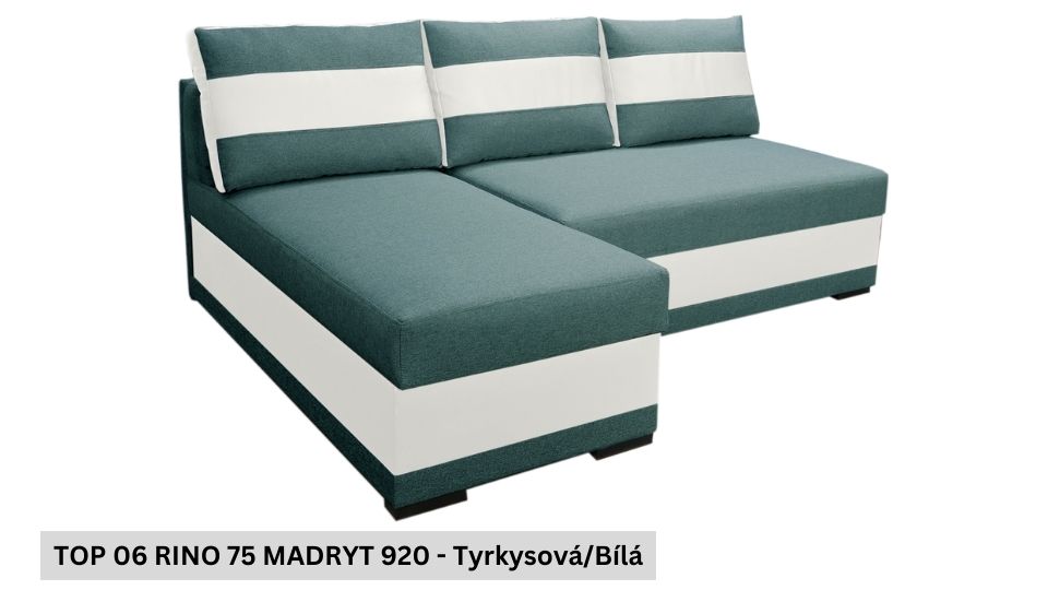 Produktové foto Rozkládací sedací souprava STRAKOŠ TOP 6 s úložným prostorem, rozkládací na spaní