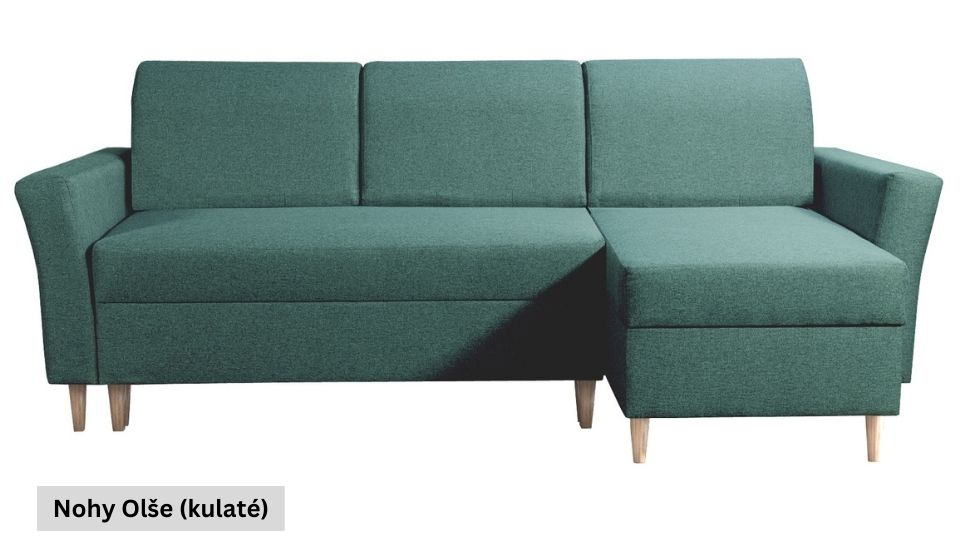 Produktové foto Rozkládací sedací souprava STRAKOŠ TOP 62 s úložným prostorem, rozkládací na spaní