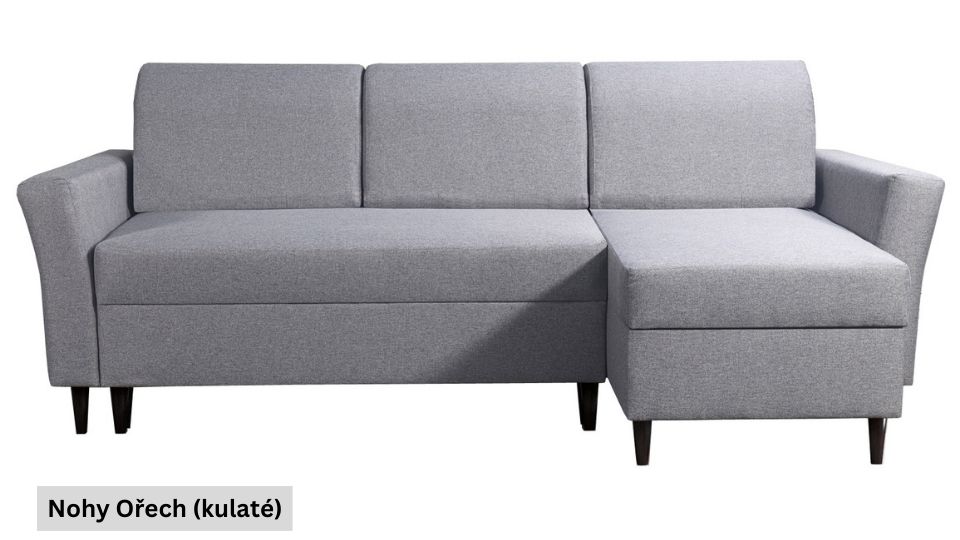 Produktové foto Rozkládací sedací souprava STRAKOŠ TOP 62 s úložným prostorem, rozkládací na spaní