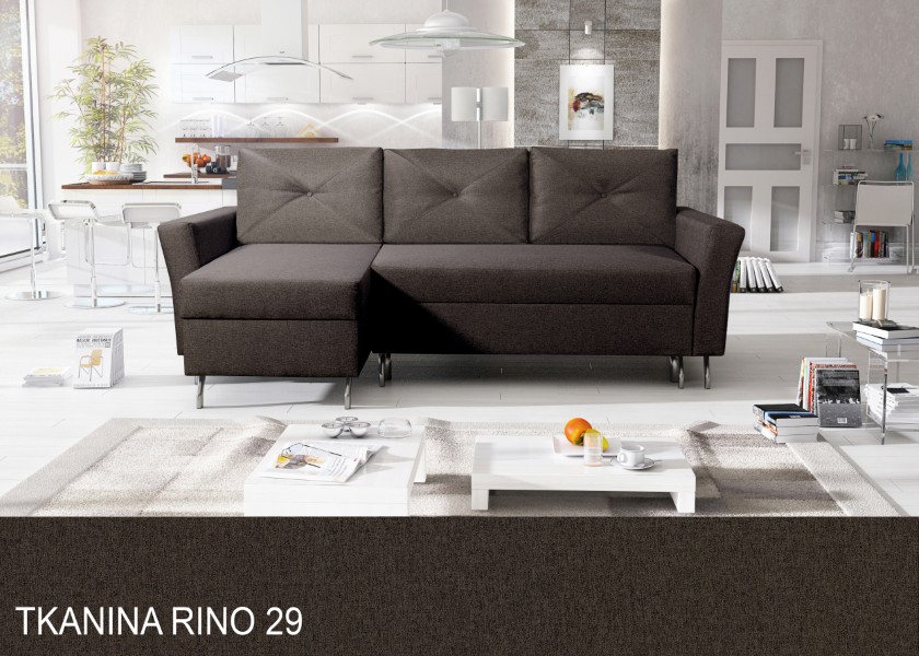 Produktové foto Rozkládací sedací souprava STRAKOŠ TOP 68 s úložným prostorem, rozkládací na spaní