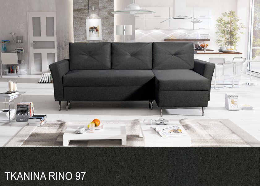 Produktové foto Rozkládací sedací souprava STRAKOŠ TOP 68 s úložným prostorem, rozkládací na spaní