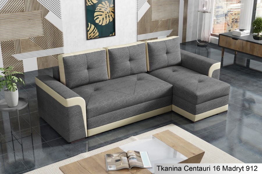 Produktové foto Rozkládací sedací souprava STRAKOŠ TOP 7 s úložným prostorem, rozkládací na spaní