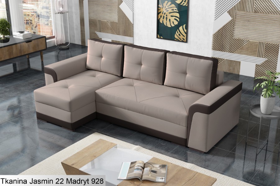 Produktové foto Rozkládací sedací souprava STRAKOŠ TOP 7 s úložným prostorem, rozkládací na spaní