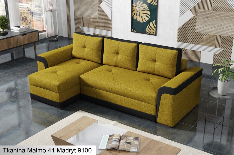 Produktové foto Rozkládací sedací souprava STRAKOŠ TOP 7 s úložným prostorem, rozkládací na spaní