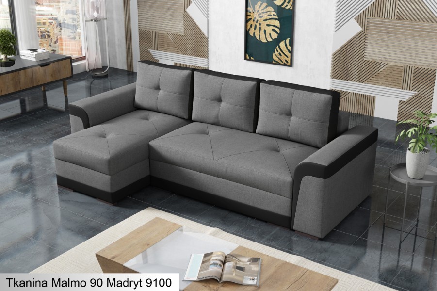 Produktové foto Rozkládací sedací souprava STRAKOŠ TOP 7 s úložným prostorem, rozkládací na spaní