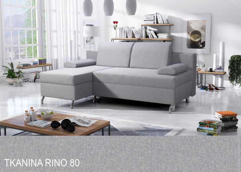 Produktové foto Rozkládací sedací souprava STRAKOŠ TOP 74 s úložným prostorem, rozkládací na spaní