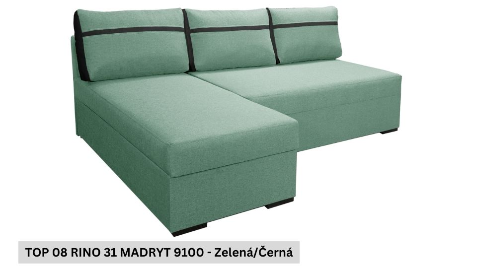 Rozkládací sedací souprava STRAKOŠ TOP 8 s úložným prostorem, rozkládací na spaní