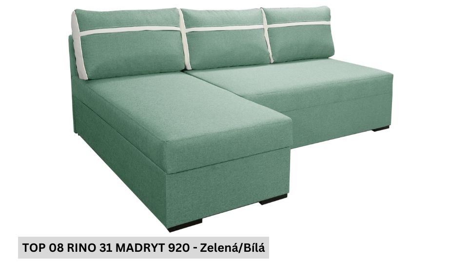 Produktové foto Rozkládací sedací souprava STRAKOŠ TOP 8 s úložným prostorem, rozkládací na spaní