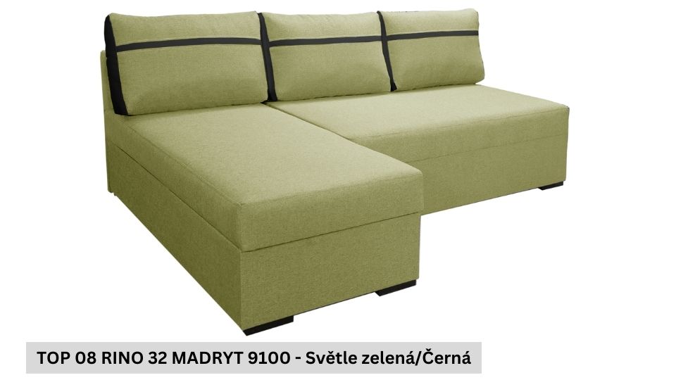Produktové foto Rozkládací sedací souprava STRAKOŠ TOP 8 s úložným prostorem, rozkládací na spaní