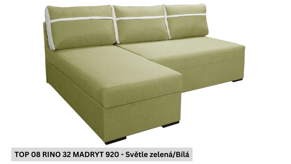 Produktové foto Rozkládací sedací souprava STRAKOŠ TOP 8 s úložným prostorem, rozkládací na spaní