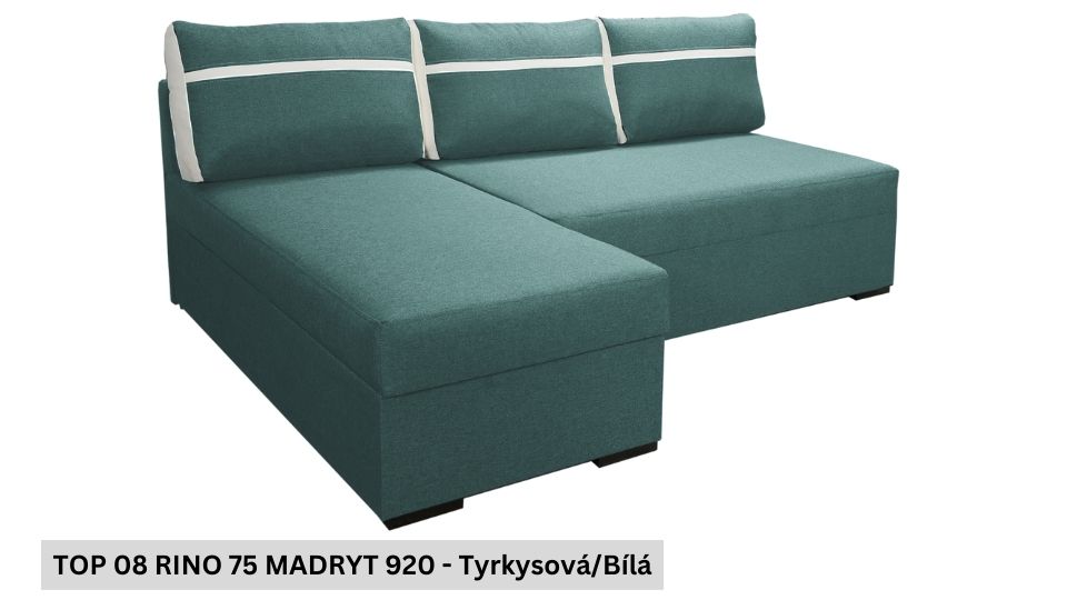 Produktové foto Rozkládací sedací souprava STRAKOŠ TOP 8 s úložným prostorem, rozkládací na spaní