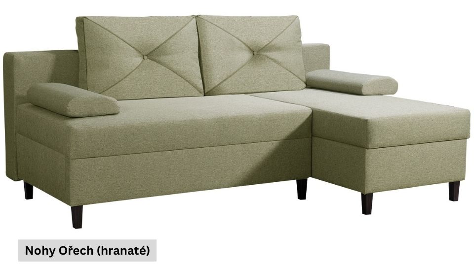 Produktové foto Rozkládací sedací souprava STRAKOŠ TOP 80 s úložným prostorem, rozkládací na spaní