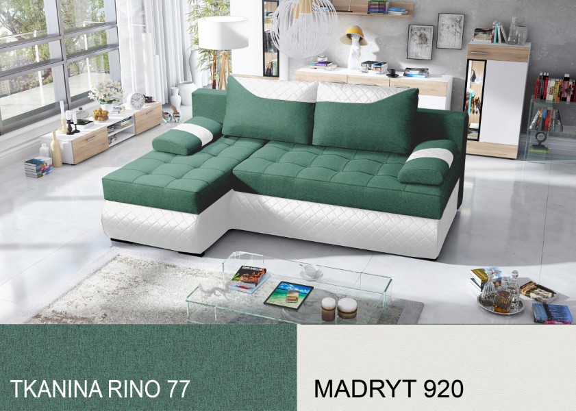 Rozkládací sedací souprava STRAKOŠ TOP 86 s úložným prostorem, rozkládací na spaní