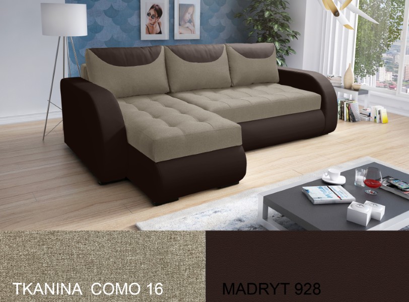 Produktové foto Rozkládací sedací souprava STRAKOŠ TOP 9 s úložným prostorem, rozkládací na spaní