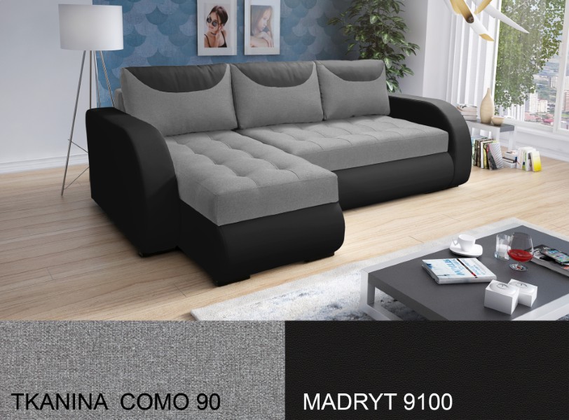 Produktové foto Rozkládací sedací souprava STRAKOŠ TOP 9 s úložným prostorem, rozkládací na spaní